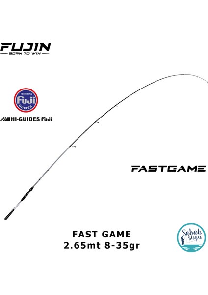 Fast Game 2.65MT 8-35GR (2p) Spin Kamış modelleri