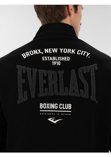 Bronx Nyc Half Zip Regular Siyah Erkek Sweatshirt fiyatları