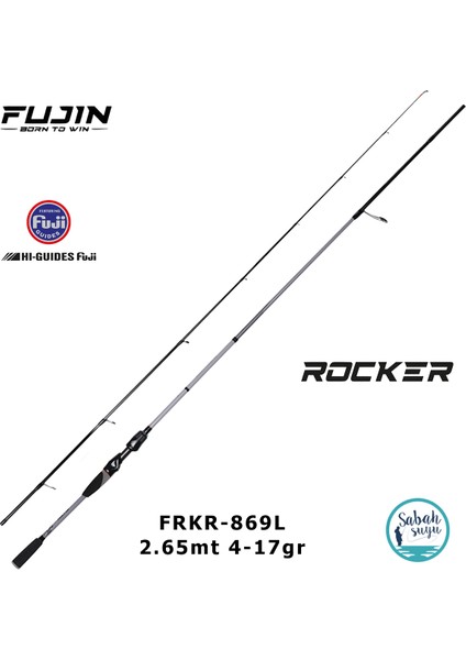 Rocker FRKR-869L 2.65MT 4-17 gr (2p) Light Spin Kamış