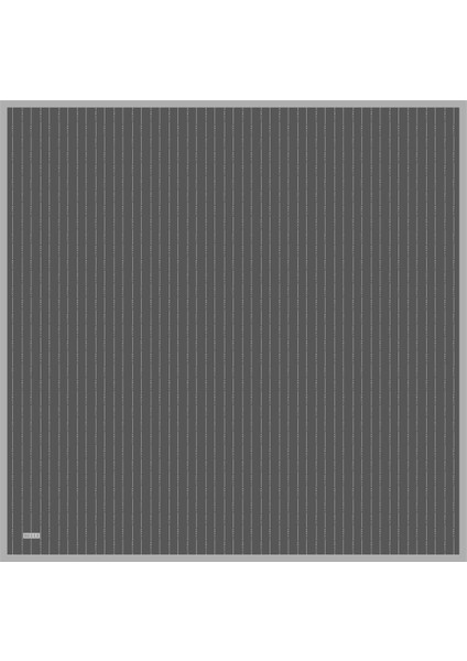 Twill Ipek Eşarp - 4061-89 Füme