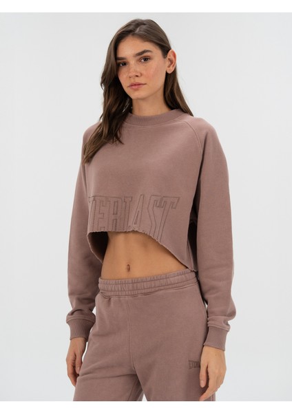 Cool Relax Wmn Vizon Kadın Crop Sweatshirt fiyatları