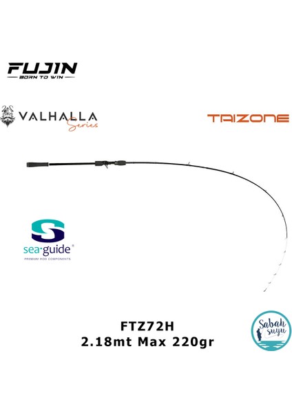 Valhalla Taizone FTZ72H 2.18MT 220GR (2p) Tetikli Tai Rubber Kamış fiyatları