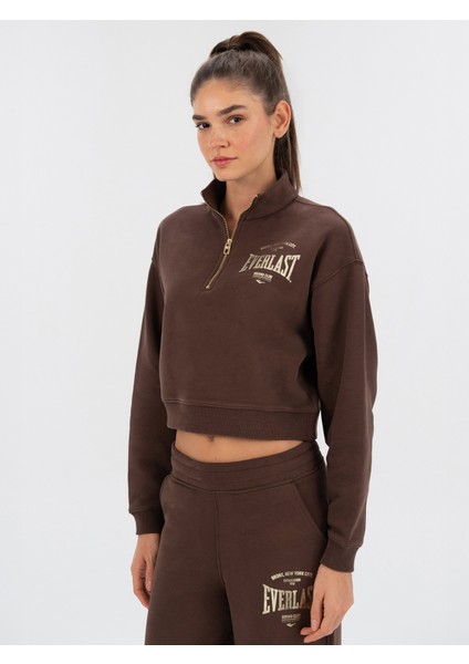 Bronx Nyc Kahverengi Kadın Sweatshirt fiyatları