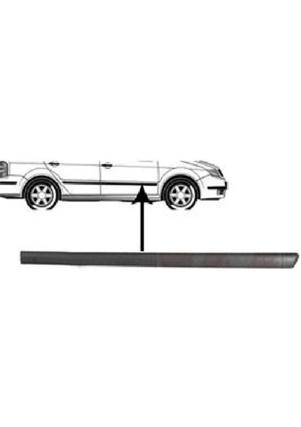 25 1Z0853516CXX - Kapı Çıtası Ön Sağ Gri Octavıa 04-08