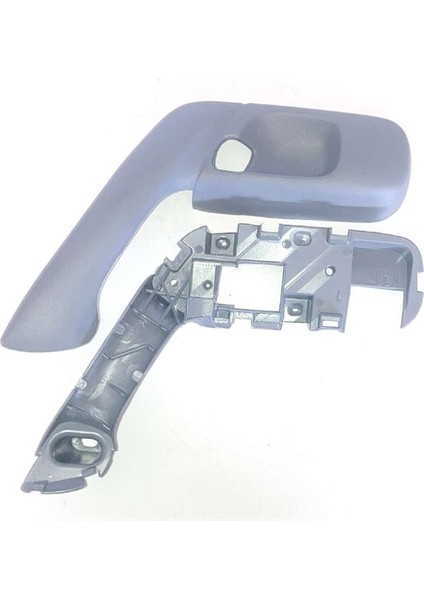24 Tm 13733008 - Kapı Iç Çekme Kolu Ön Arka Alt + Üst Kapağı Takım Sol Gri Felicia 95-01