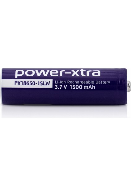 18650 Mor Renk Şarjlı Pil 3.7V 1500MAH Li-Ion Uzun Ömürlü Yüksek Kapasiteli Tekrar Şarj Edilir Pil modelleri