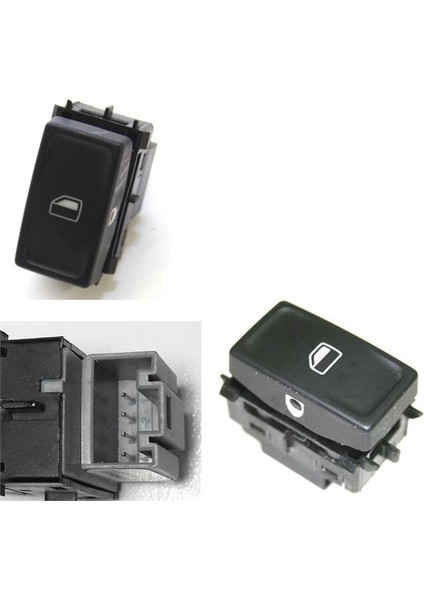 25 5E0959855X - Cam Kumanda Düğmesi Tekli Yolcu Octavıa 13-16