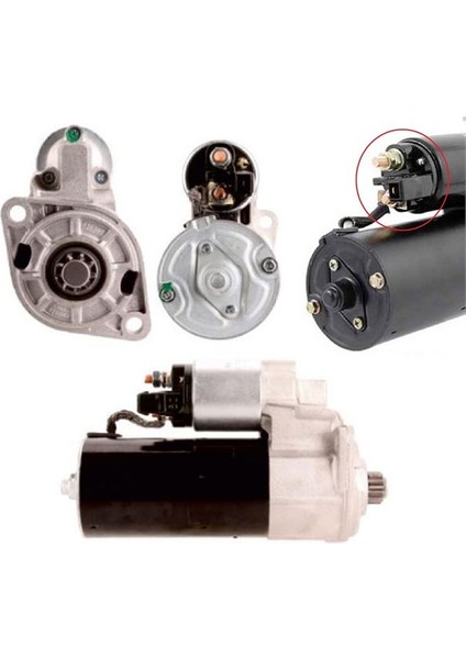 24 6U0911023AXX - Marş Motoru 1.9d Felicia ( R E V I Z Y O N L U )