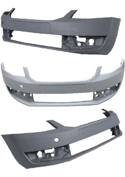 25 5E0807217X - Tampon Ön(Panjursuz) Octavıa 13-17