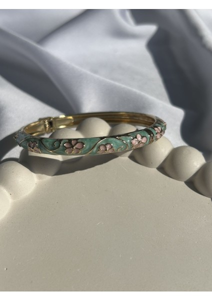 Su Yeşili Mineli Kelepçe Bileklik fiyatları