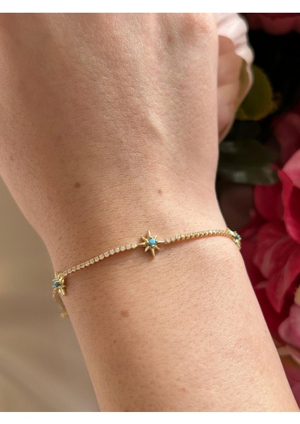 Mavi Kutup Yıldızı Su Yolu Bileklik