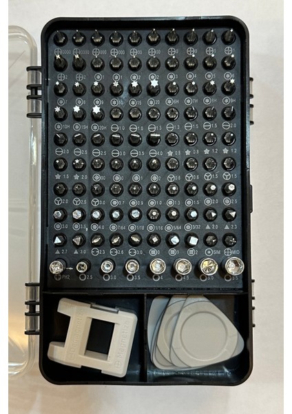 Elektronik Cihaz Tamir Seti – Çok Fonksiyonlu Tornavida Seti, 115 Parça