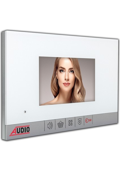Audıo 001182 Set Bus Plus 4.3" Görüntülü Diafon Bus Plus Mekanik Butonlu Handsfree Beyaz fiyatları