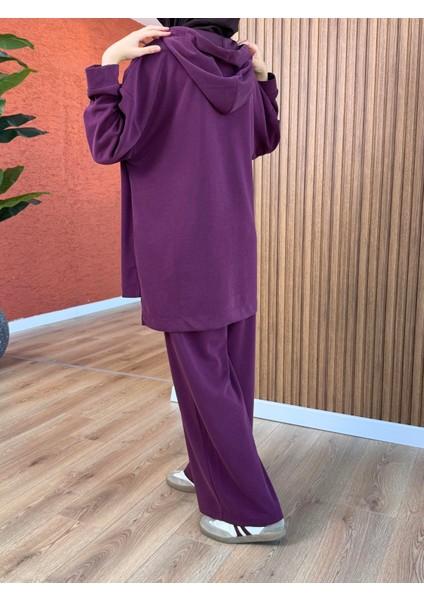 Kadın Oysho Kumaş Takım-Mürdüm fiyatları