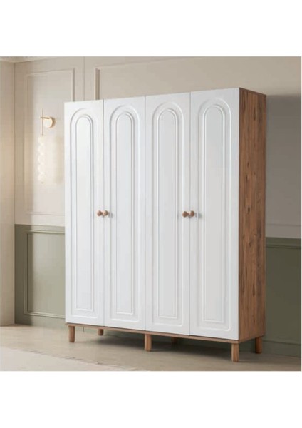 Bera 4 Kapılı Zambak Dolap