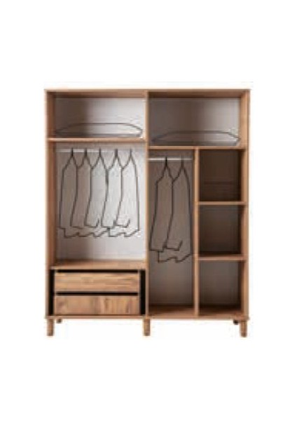 Bera 4 Kapılı Zambak Dolap fiyatları