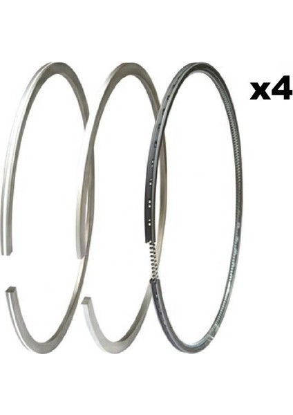 24 047107301B-311BX - Segman Takım 75.5mm 1.3 Favorit 88-95 Forman 88-95 Felıcıa 95-01