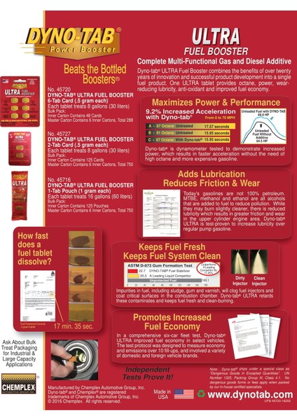 Ultra Yakıt Performans Arttırıcı ve Sistem temizleyici (Benzin ve Dizel) 5 li Set fırsatları