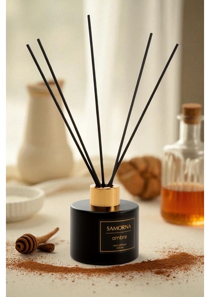Ambre Çubuklu Oda Kokusu Karamel, Bal, Tarçın Ve Orkideden Oluşan Uyumu