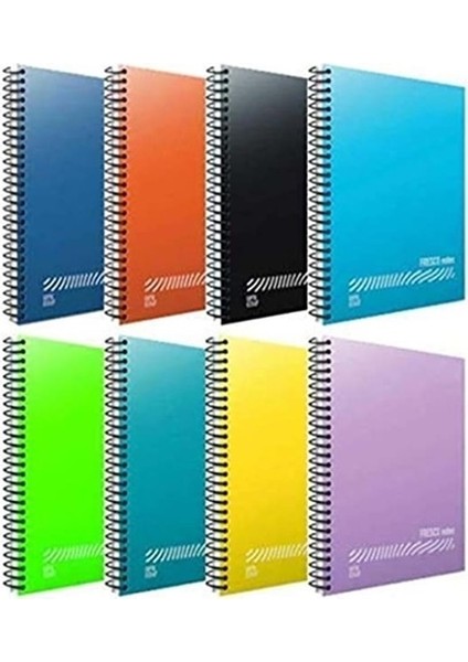 Eko 120 Yaprak Kareli Defter A4 Pp Kapak Spiralli - 2 Adet