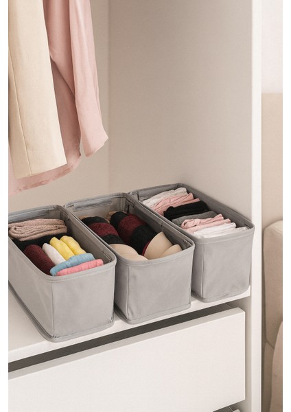 Çekmece Organizer Seti | 4’lü Set |Katlanabilir, Çelik Destekli Çekmece İçi Kıyafet Düzenleyici fiyatları