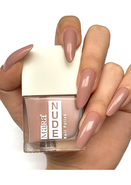 Nude Serisi Oje Seti RoseBud, Terracotta, Warm Gray, Natural Nude Renkler Uzun Süre Kalıcı 4'lü