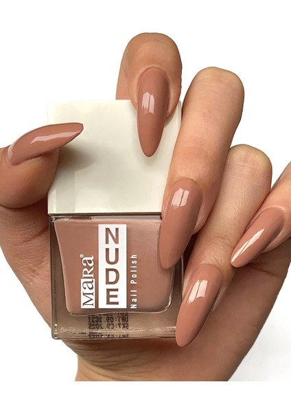 Nude Serisi Oje Seti RoseBud, Terracotta, Warm Gray, Natural Nude Renkler Uzun Süre Kalıcı 4'lü