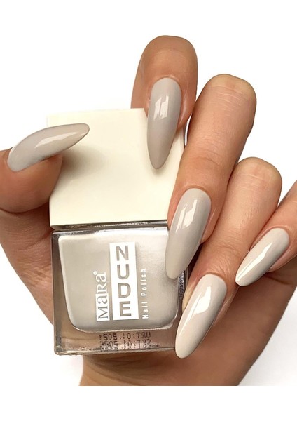 Nude Serisi Oje Seti RoseBud, Terracotta, Warm Gray, Natural Nude Renkler Uzun Süre Kalıcı 4'lü