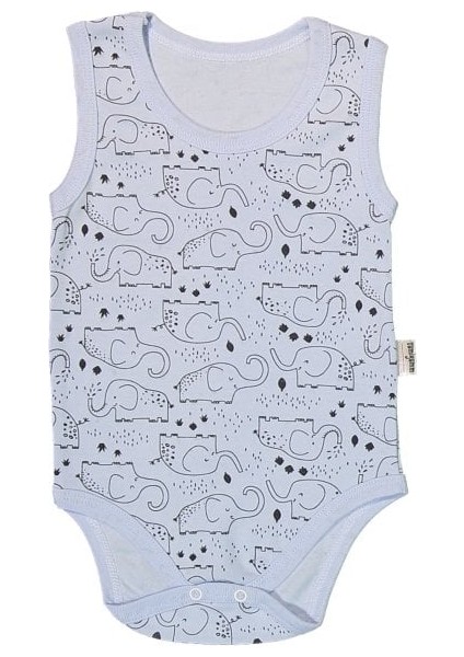 Fil Baskılı Askılı Çıtçıtlı Badi 1 Aylık - Pembe modelleri