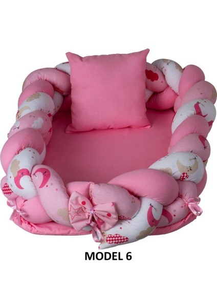 Örgülü Baby Nest 0 - 12 Aylık - Model 5