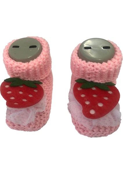 Çilekli Patikler 0 - 1 Yaş - Şeker Pembe Çilekli modelleri