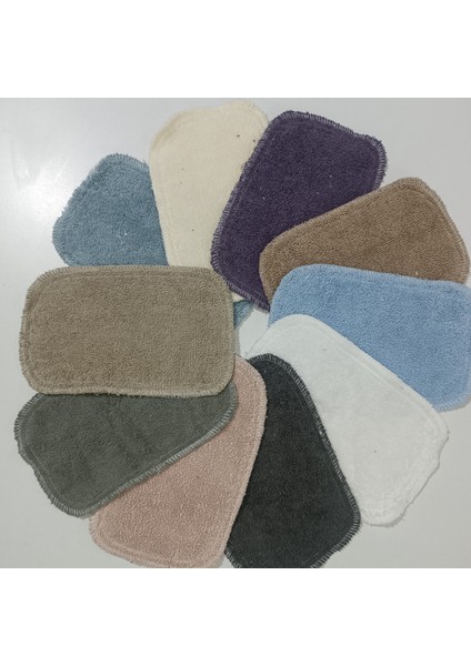 3 Adet Makyaj Temizleme Mendili Makyaj Temizleme Pedi Renkli Pamuklu