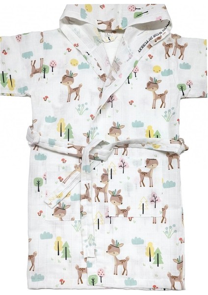 Minicik Geyik Bahçesi Bornoz L modelleri