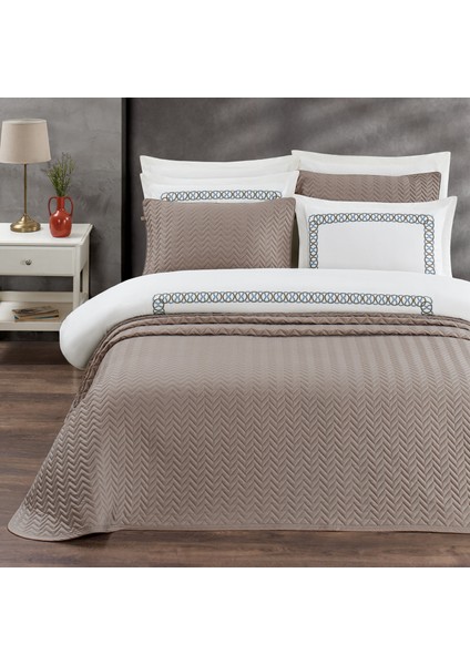 Valentina %100 Pamuk Saten Yatak Örtüsü Set