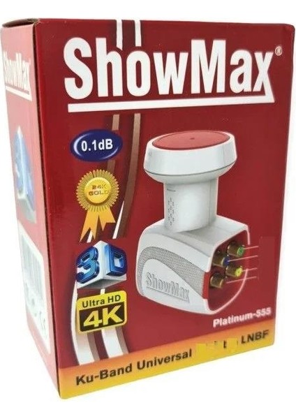 Showmax 4 Çıkışlı Uydu Çanak Anten Uyumlu Ultra Hd 4K Elembi Lnb fiyatları