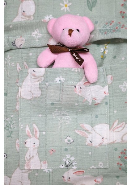 Minicik Cici Tavşanlar Bornoz S