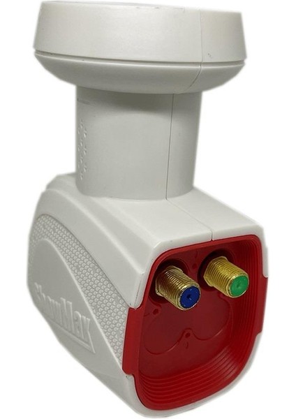 Showmax 2 Çıkışlı Ikili Uydu Çanak Anten Uyumlu Elembi Lnb-Su Korumalı Kapaklı