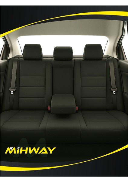 Kia Opirus Oto Koltuk Kılıfı Ön Arka Tam Set Mihway Sumix Kırmızı Serisi indirimleri