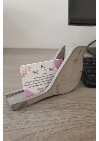 Beton Büyük Boy Tasarım Kartvizitlik ve Resimlik fırsatları