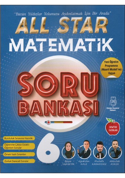 Newton 6. Sınıf Matematik All Star Soru Bankası