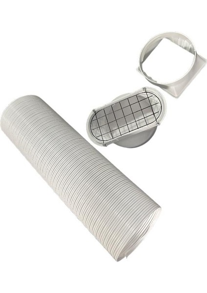 Mobil Klima Sıcak Hava Tahliye Hortumu ve Bağlantı Aparatı Ağız Çapı 15CM Uzunluk 1,35 Metre fiyatları