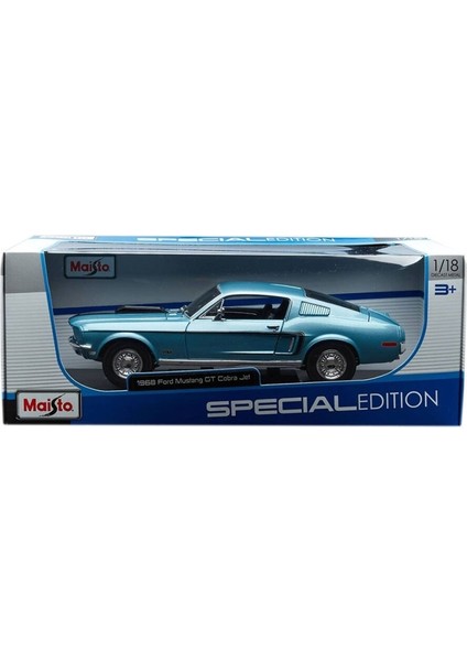 Maıs 31167 1968 Ford Mustang Gt Jet 1 18 indirimleri