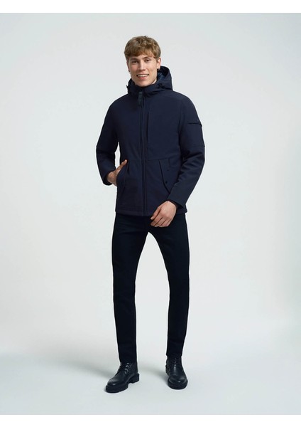 Regular Fit Lacivert Erkek Mont LF2030155 fiyatları