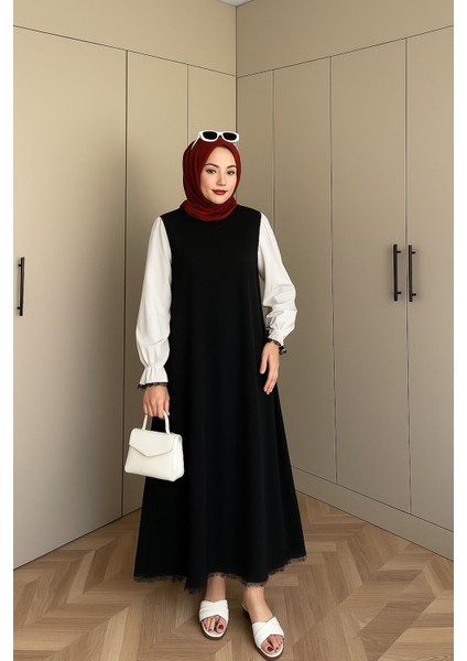 Gömlek Kollu Elbise
