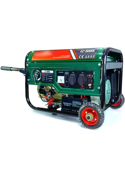 3,5kw Benzinli Jeneratör Marşlı Ipli Bakır Sargılı 3000W Güç Kaynağı modelleri