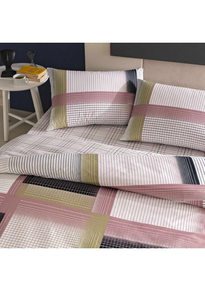 Genç Modası Ranforce Tek Kişilik Nevresim Takımı Zyra Pembe fiyatları