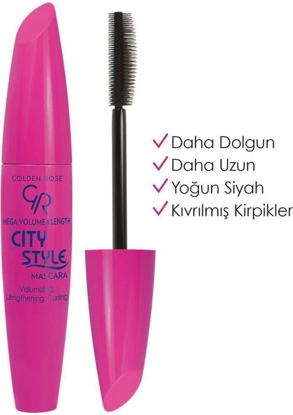 Maskara - Golden Rose City Style Mascara fiyatları