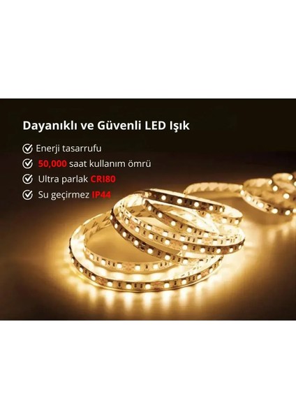 LED Işıklı Dikdörtgen Banyo Aynası - Buğu Önleyici, Ön ve Arka Aydınlatmalı Ayna - 3 Farklı Renk Seçeneğiyle Ayarlanabilir Parlaklık ve Hafıza