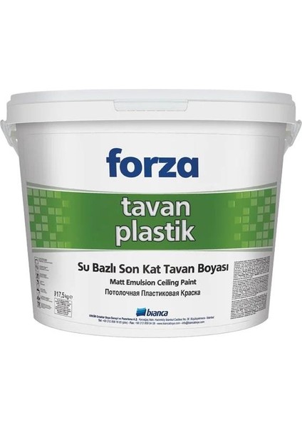 Forza Su Bazlı Son Kat Tavan Boyası 10 kg