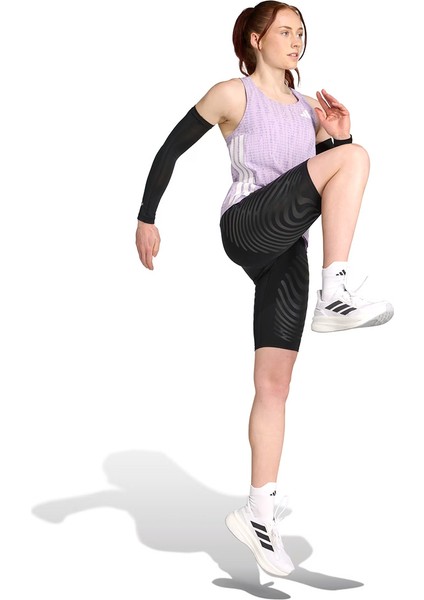 Adizero Singlet Kadın Mor Koşu Atlet JV7157 modelleri